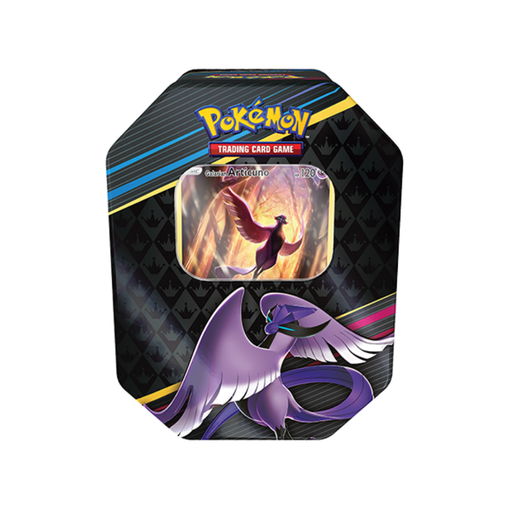 Pokemon Crown Zenith: Galarian Articuno Tin Box (englisch) - 4 Booster Packs