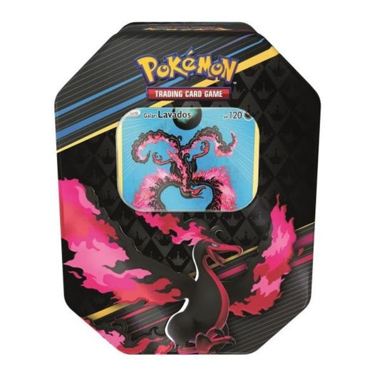 Pokemon Zenit der Könige: Galar Lavados Tin Box - Deutsches Sammelkartenspiel - 4 Booster Packs