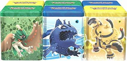 Pokémon Sammelkartenspiel 1x Zufällige PKM Stackable Tin Frühjahr 2022 DE - Peer Online Shop