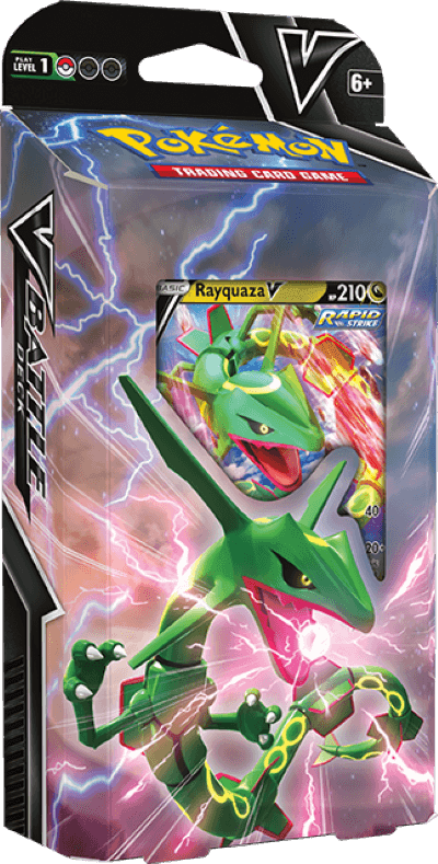 Pokémon Sammelkartenspiel V Kampf Deck Rayquaza-V (english) NEU OVP - Peer Online Shop