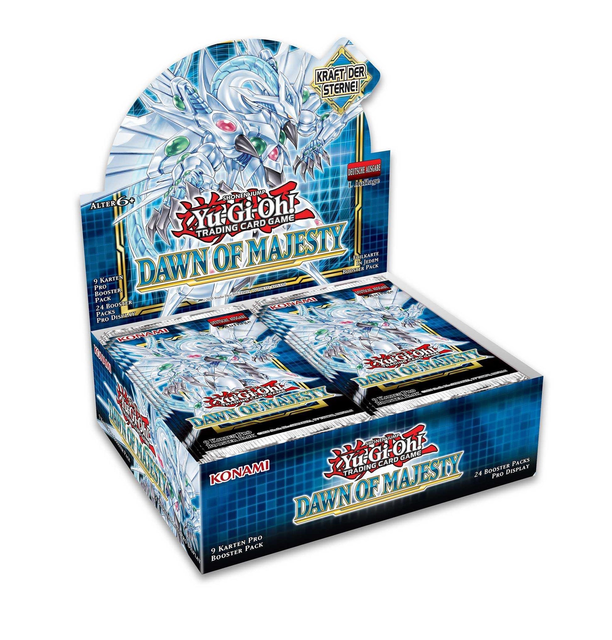 Yu-Gi-Oh! 24 Booster Display - Dawn of Majesty - 1. Auflage DE - Peer Online Shop