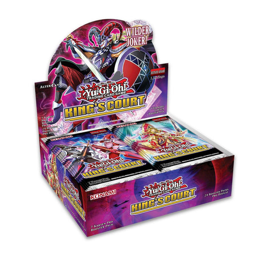 Yu-Gi-Oh! 24 Booster Display - King's Court - 1. Auflage DEUTSCHE Karten - OVP - Peer Online Shop