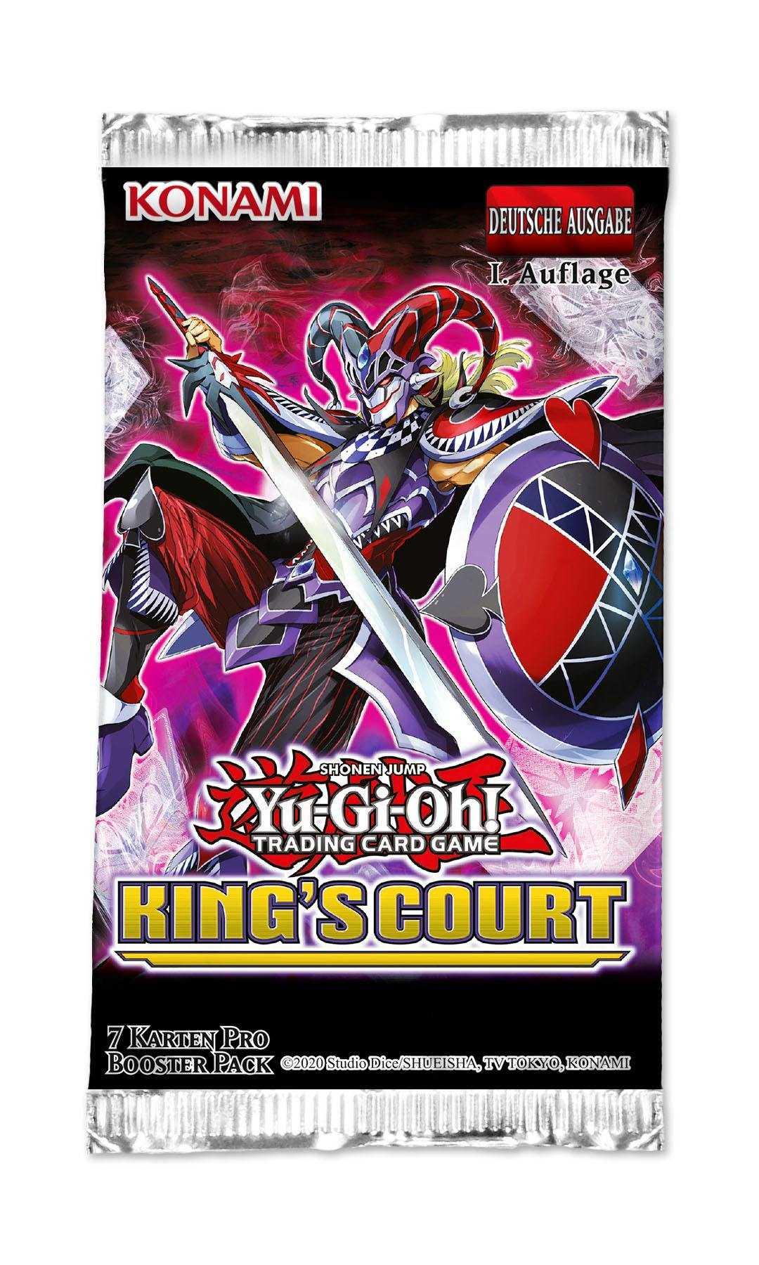 Yu-Gi-Oh! 24 Booster Display - King's Court - 1. Auflage DEUTSCHE Karten - OVP - Peer Online Shop