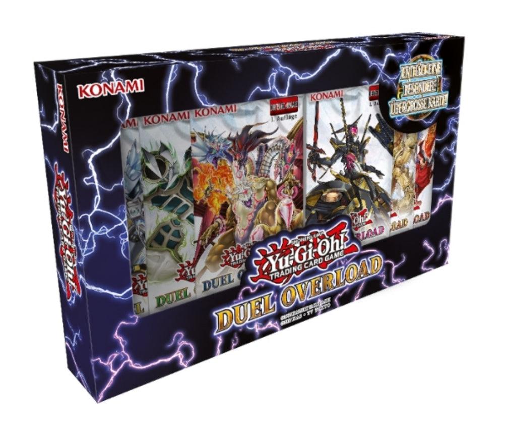 Yu-Gi-Oh! Duel Overload Box - 1. Auflage - Deutsche Karten - 6 Boosterpacks - Peer Online Shop