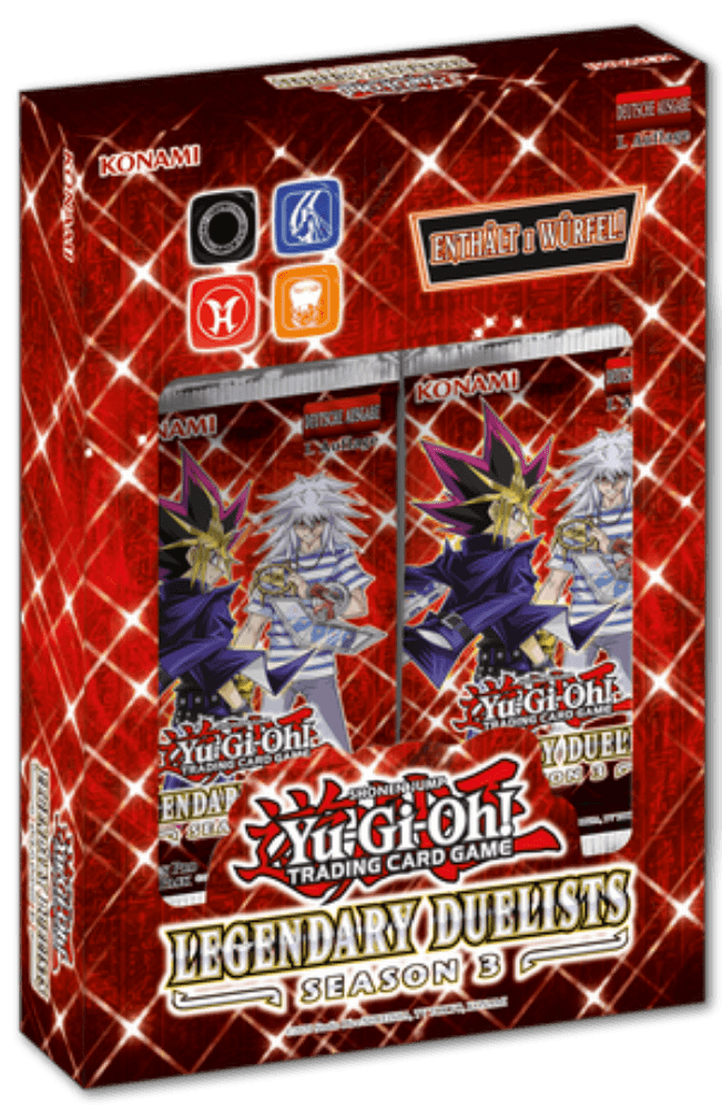 Yu-Gi-Oh! Legendary Duelists: Season 3 - 1. edition Box - 2 Booster - englisch cards - Peer Online Shop