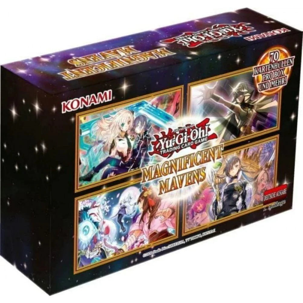 Yu-Gi-Oh! Magnificent Mavens - 1. Auflage - Deutsche Karten - 4 Boosterpacks - Holiday Box 2022 - Peer Online Shop