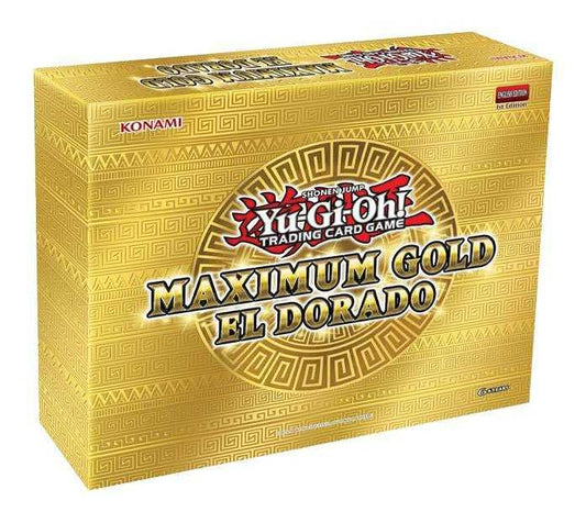 Yu-Gi-Oh! Maximum Gold: El Dorado Lid Box *Deutsche Version* - 4 Booster 1. Auflage - Peer Online Shop